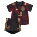 Billige Tyskland Jonas Hofmann #18 Børnetøj Udebanetrøje til baby VM 2022 Kortærmet (+ korte bukser)